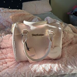 Juicy Couture Pink Satchel Bag Elegant Design